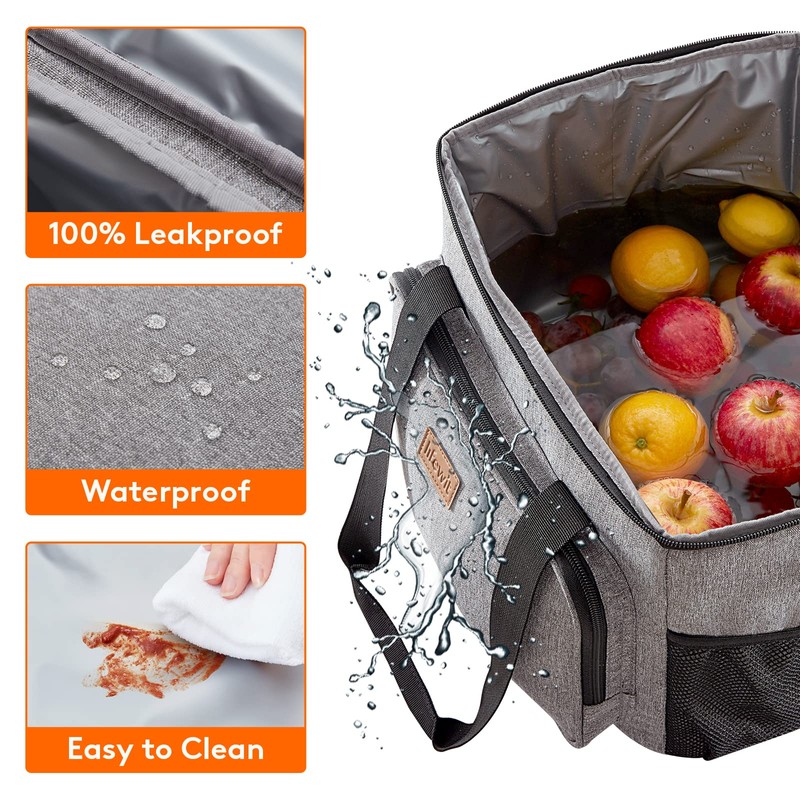 Lifewit 24L Insulated Lunch Bag, Shopping Bag, Cooler Bag for