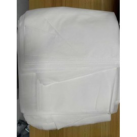 RAINFLOW 30 PCS Makeup Protector Hood - Disposable Cosmetic Face Cover for Women Non Woven Cloth Faces Mask by Tissue-style Packaging Ideal for Bridal Shop Photo Studio Clothing Store Dressing Room