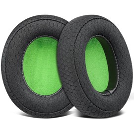 SOULWIT Mesh Stoff Ersatz Ohrpolster für PDP LVL30 Kabelgebundenes Headset, Ersatzpolster Polster mit Hochdichteschaum