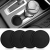 Car Coasters, 4 Pack Non-Slip Car Cup Holder Coaster, 2.75