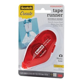 Scotch Tape Runner, Red Dispenser .31 in x 16.3 yd (055-CFT)