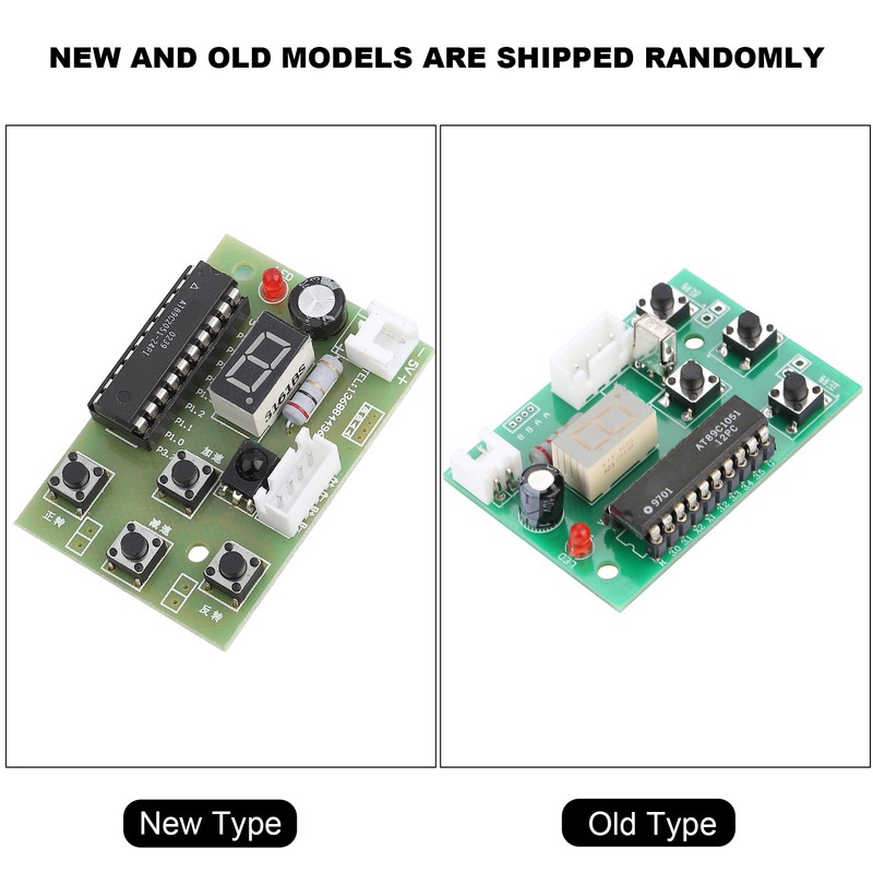 DC 4-6V 2-Phase 4-Wire Stepper Motor Driver Adjustable Speed with