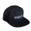 Spiderwire Flat Bill Fitted Cap - Black/Grey, Large/X-Large
