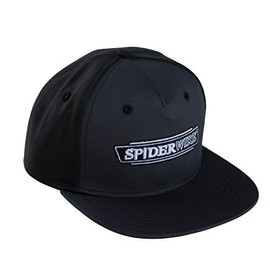 Spiderwire Flat Bill Fitted Cap - Black/Grey, Large/X-Large