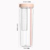 FRLUYNG Drinking Bottle with Fruit Container, 700 ml, Drinking Bottle