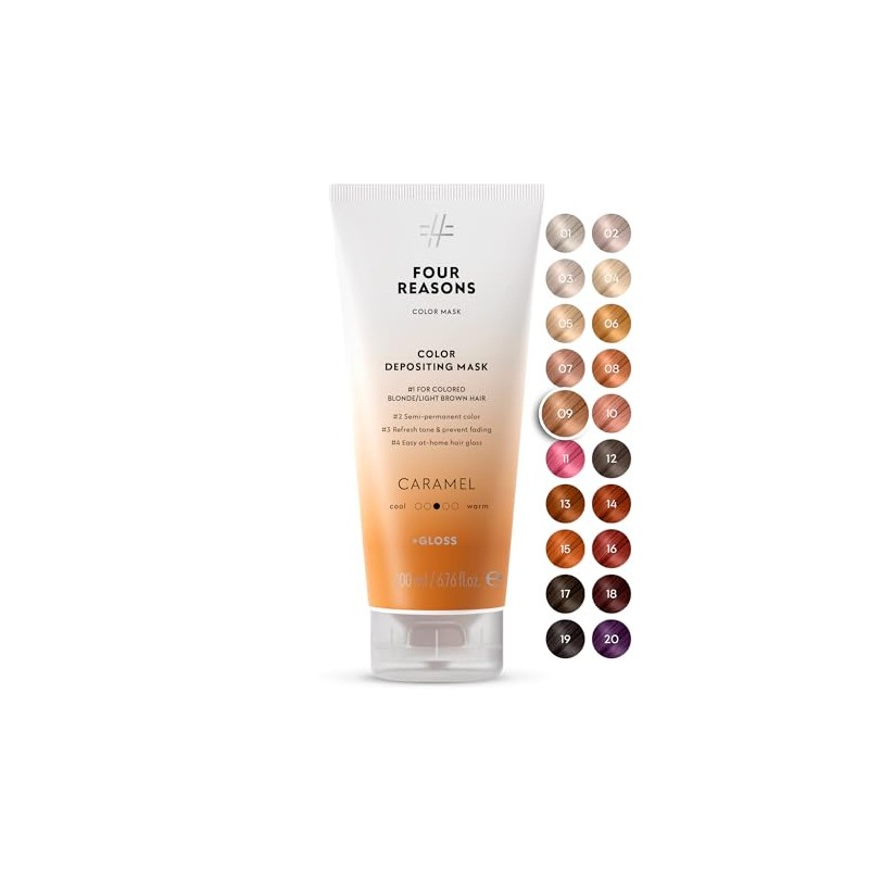 Máscara de color Caramelo Tratamiento Reconstructivo, Caramelo (nuevo embalaje)