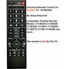 Universal Remote Control for Toshiba TV, Replacement for All Toshiba
