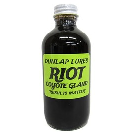 Riot Coyote Gland Lure - Dunlap Lures 4 Ounce Bottle