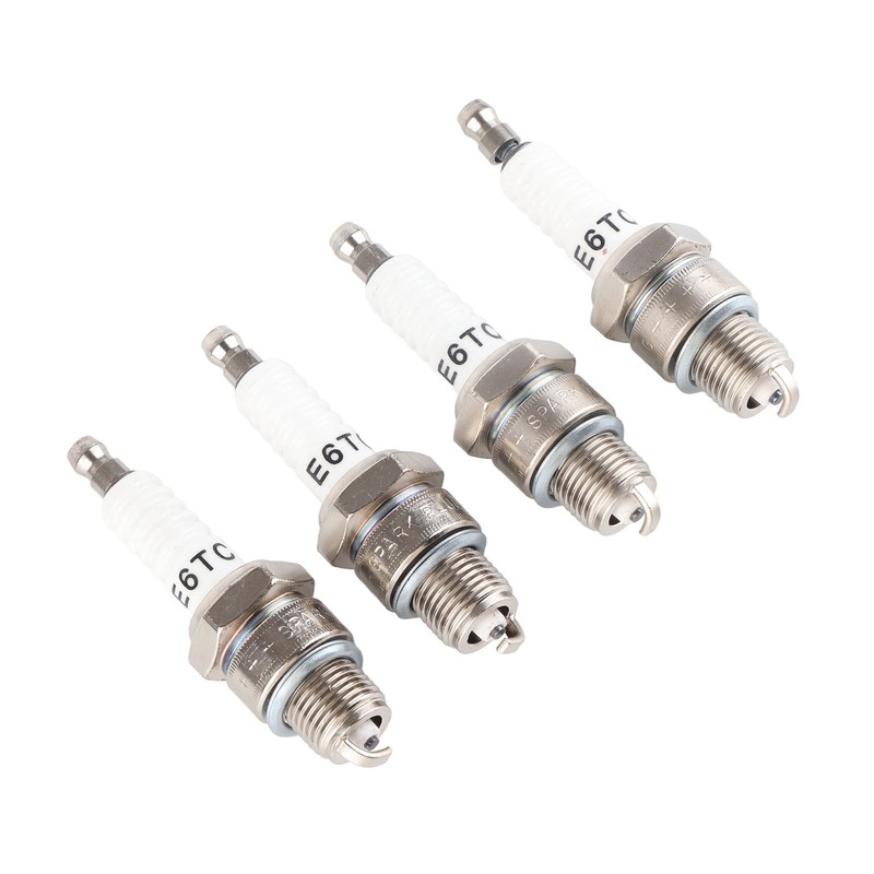 4Pcs 2‑Stroke Spark Plug Fit for PW50 PW80 PW60 LT50
