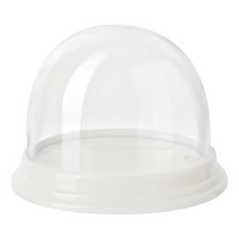 PREDIGER Oval Snow Globe - Craft & Filling - Classic - Transparent - Plastic