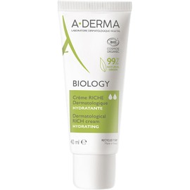 ADERMA, Biology Crema Hidratante Ligera Dermatológica, Para Piel Frágil Normal a Mixta, 40ml