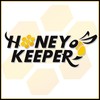Honey Keeper 9" Black Plastic Beeswax Coated Bee Frame and