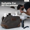 emissary Toiletry Bag for Men, Canvas Travel Toiletry Bag Men's