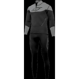 SLIPPERY Breaker Wetsuit & Jacket - Black/Charcoal - Medium 3201-0277