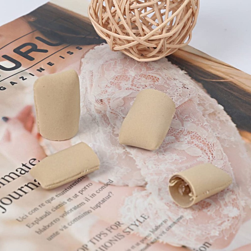 FOMIYES 2pcs Toe Scuffs Toe Caps Toe Finger Protector Gelt