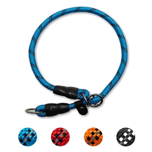 Dog Collar with Pull Stopper, Dressage Collar, Nylon Retriever Collar,