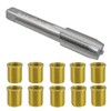 Ausi Universal Spark Plug Thread Repair Kit with M14X1.25 Inserts
