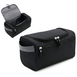 Tumecos Multi-functional Wash Bag, Electric Parts Storage Bag, Travel Pouch, Toiletries, Cosmetic Pouch, Bathroom Pouch, Travel, Convenient Goods, Storage, black-2