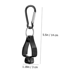 VILLFUL Practical Outdoor Camping Hooks Pack Hooks for Hat Sunglasses Gloves Towel Holder