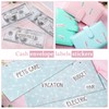 128 Pieces Budget Planner Stickers Cash Envelope Label Stickers for