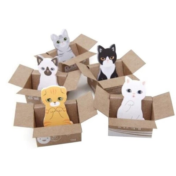 Gifts UK® Korean Style Kitten Cat Cute Mini Sticky Notes