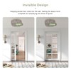 EaseLife 7FT/84in Sliding Pocket Door Hardware Kit,Aluminum Box Rail Kit,Commercial