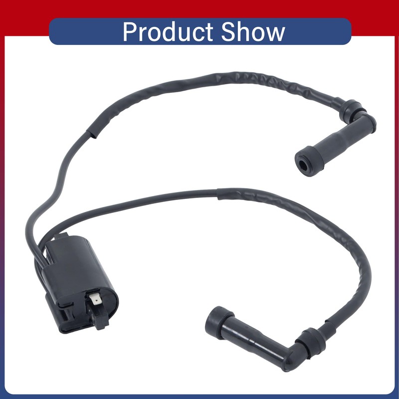 Thomletha Ignition Coil with Cap Replacement for Honda CB250 CB400