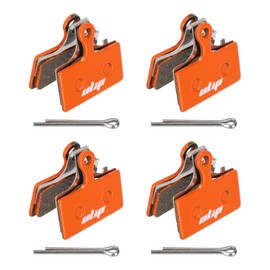 ulip 4 Pairs Bicycle Disc Brake Pads for Shimano XT Br-M8000 M785 XTR M9000 M9020 M987 M988 M985 SLX m7000 M675 Deore M615 RS785 CX75 R515 R315 Alfine S5 700 PolyMetallic