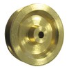 HSI&nbsp;344250.0 Pulleys Bright Brass 25&nbsp;mm