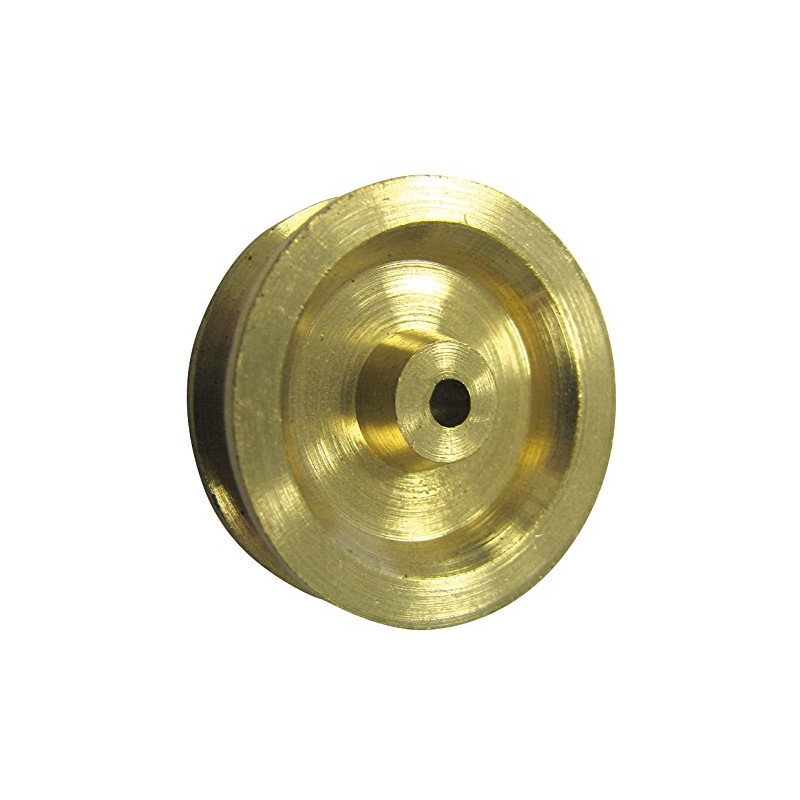 HSI&nbsp;344250.0 Pulleys Bright Brass 25&nbsp;mm