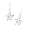 Sacina Boho Spiral Star Earrings, Star Earrings for Women, Celestial