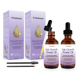 Rosemary Oil With Black Castor, Batana, Lavender, Coffee, Coconut, Argan, Avocado, Olive, Almond & Parsley Seed Oil, 11 Oils Infused for Ultimate Hair Growth (2 Pack (4.04 fl oz) 120 ml)