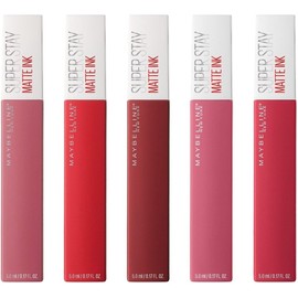 Maybelline 5 pack labiales liquidos matte larga duracion superstay matte maybelline