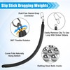 6 Pcs Dragging Weights for Catfishing, No Snag Fishing Sinker