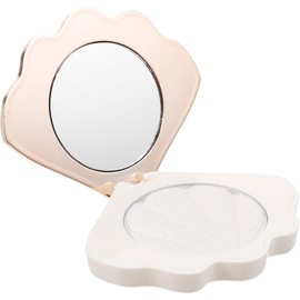 NOLITOY Polvos Faciales Iluminadores Beige Diseño Natural, Fácil de Retirar y Adecuado para Principiantes Jóvenes en Maquillaje Facial