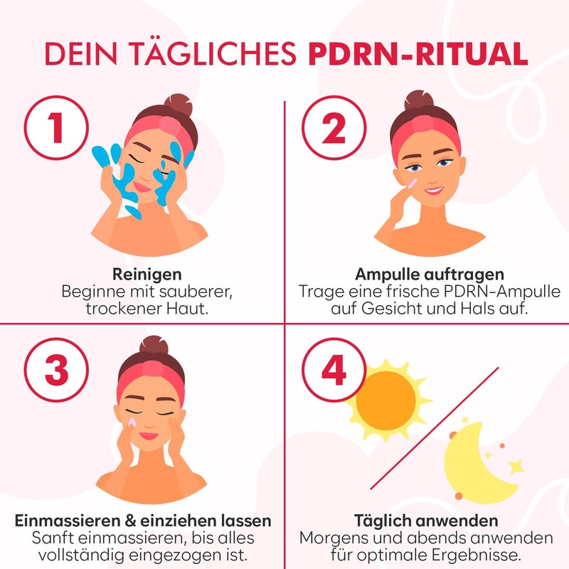 PDRN Serum with Collagen and Hyaluronic Acid for Face