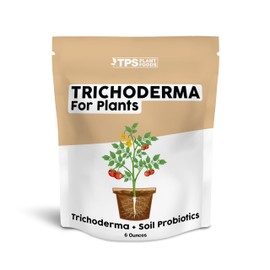 TPS NUTRIENTS Trichoderma for Plants, Great for Transplanting and Established Plants, Also Includes Soil Probiotics Mycorrhizae and Bacteria (6 Ounces)