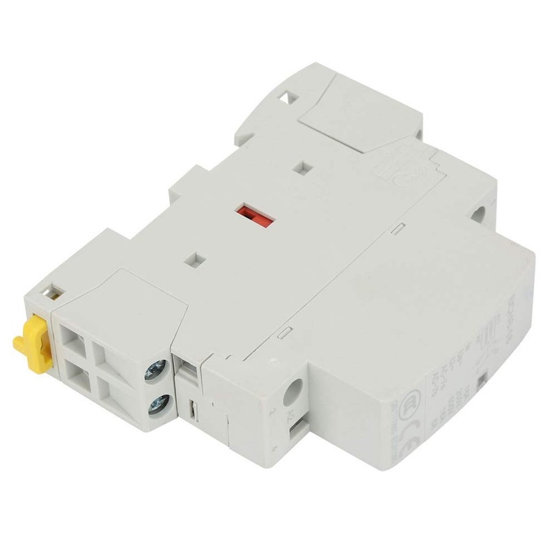 2P 16A 220V/230V 2NO 50/60HZ DIN Rail Household AC Contactor,