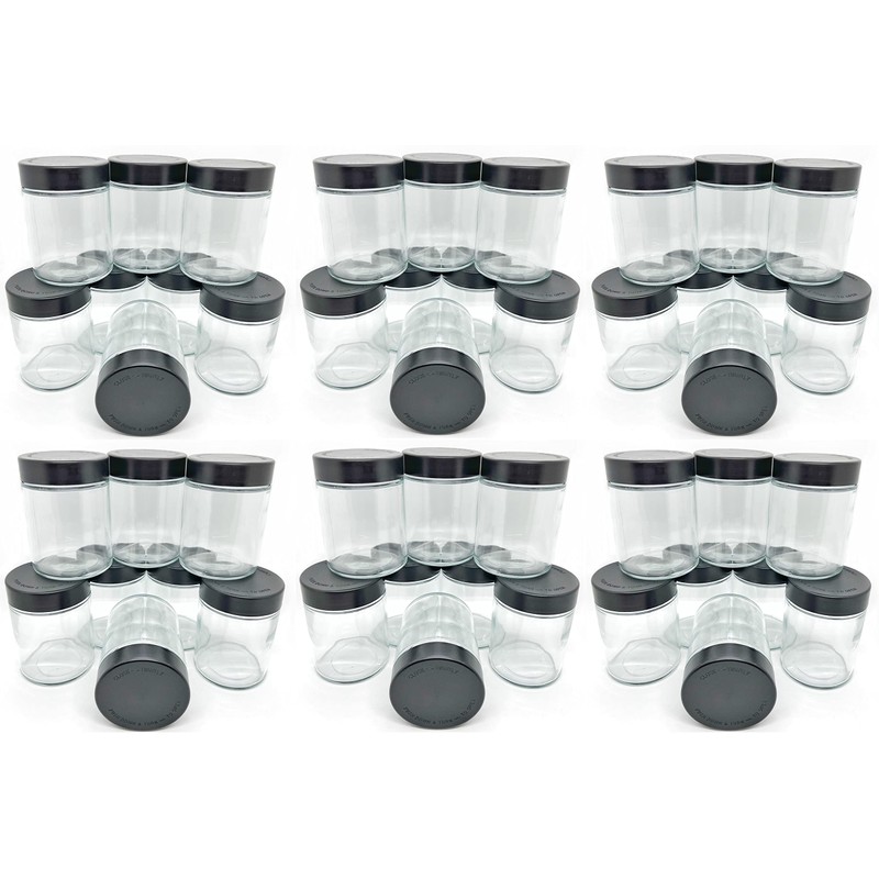Skunkworx Packaging Child Resistant 18oz Glass Jar - One Jar,