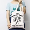 Funny Feminist Witch Shopping Bag the Female Gaze Petrify the