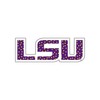 Craftique LSU Decal (POLKA DOT LSU DECAL (3",6"), 3 in)