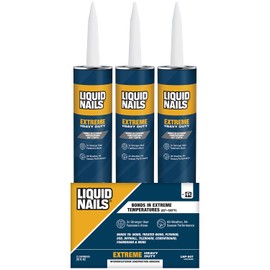 Liquid Nails Extreme Heavy Duty 28 oz. White Latex-Based Construction Adhesive, 12 Pack