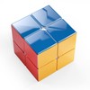 HELLOCUBE Cyclone Boys 2x2 Speed Cube Magnetic Reflective Mirror Stickerless