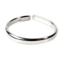 925 Sterling Silver ADJUSTABLE Band Ring LARGE(W)