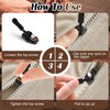 ACKKOR 18 Pcs Removable Universal Zipper Repairer, Universal Zipper Repair