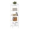 MAX Houser Storage Rack with Shelf,Industrial Style Extendable Plant Stand,
