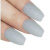 Bling Art False Nails Gel Glossy Ballerina Coffin 24 False