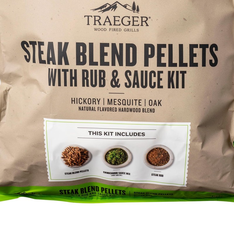 TRAEGER KIT Steak Blend Pellet 18LB PEL355