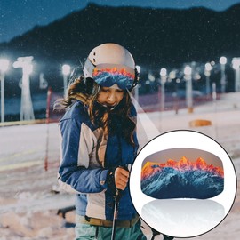 BSITSSS Pack of 2 ski goggles protective cover, ski goggles protection cover, portability, ski goggles protective cover, anti-scratch, protective ski goggles, protects against scratches, ski goggle