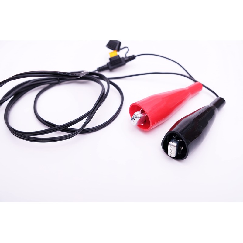 12V External Power Cable 0B 7 Pin to Alligator Clips